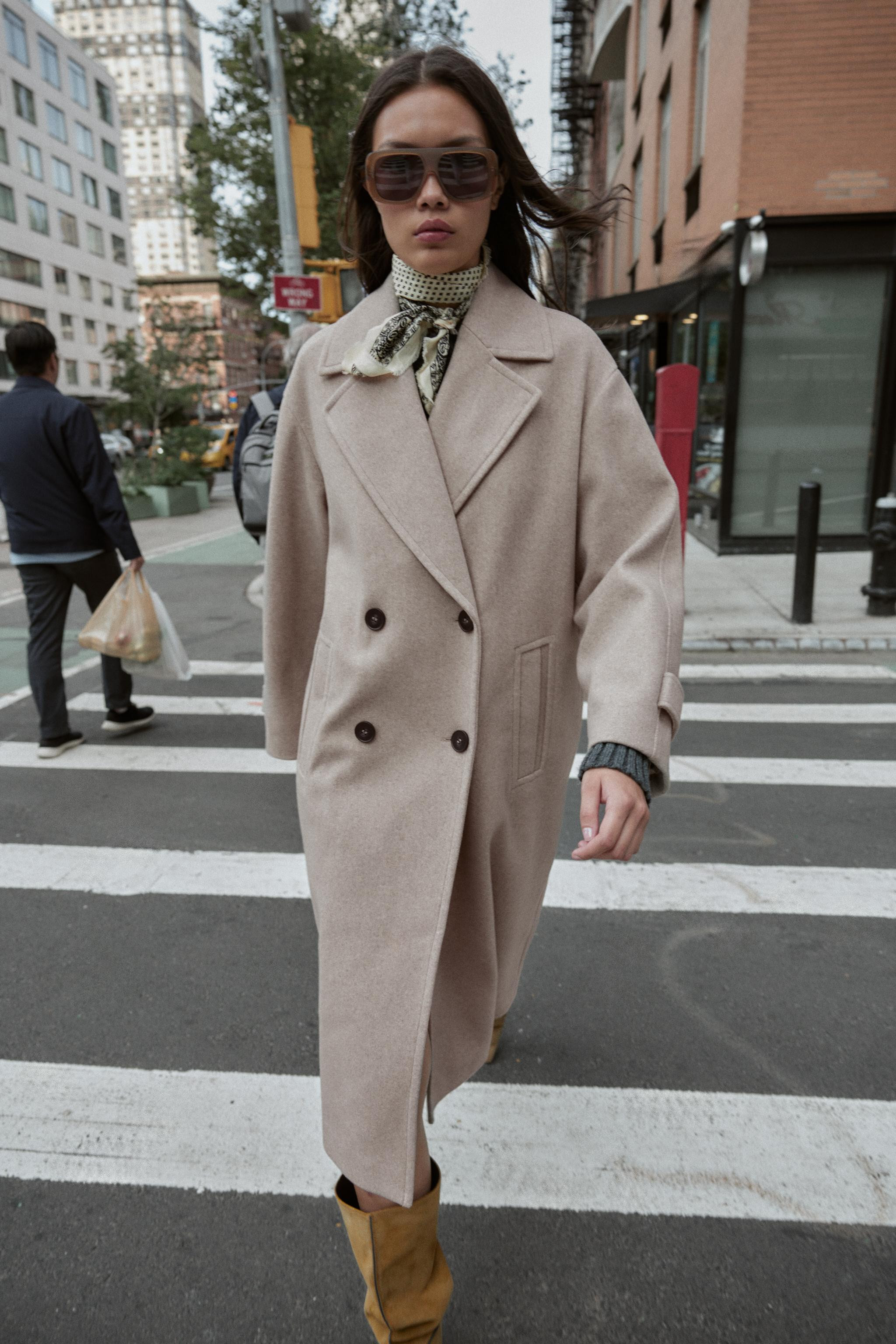 SOFT OVERSIZED COAT | Zara UK