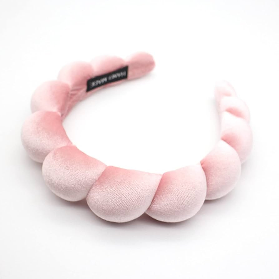 Headbands for Women, Cute Padded Fabric Hair Bands Wide Velvet Non Slip Headband Hair Accessories... | Amazon (US)