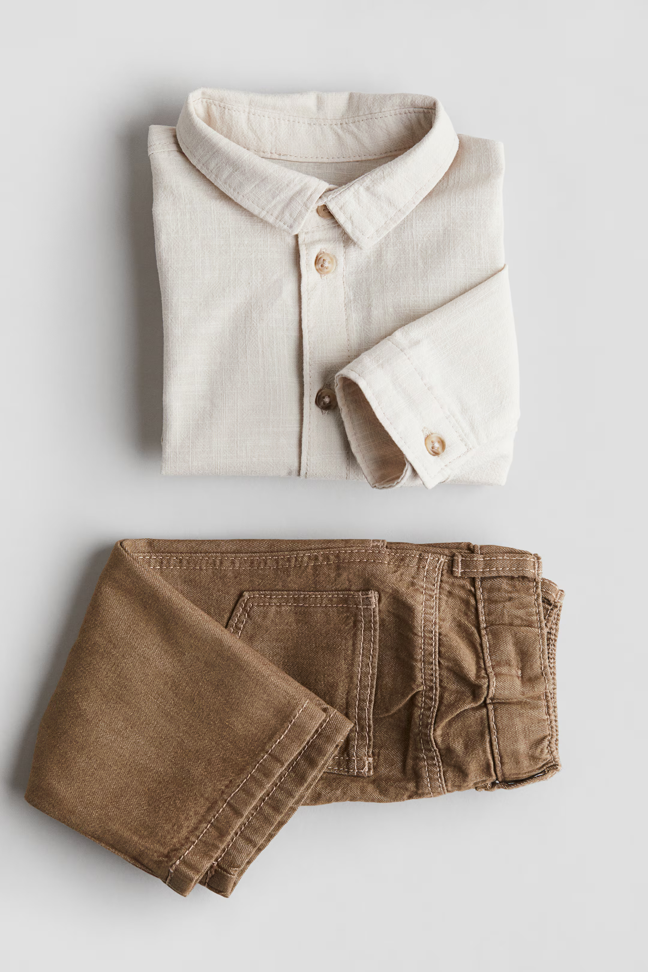 2-piece Shirt and Jeans Set | H&M (US + CA)