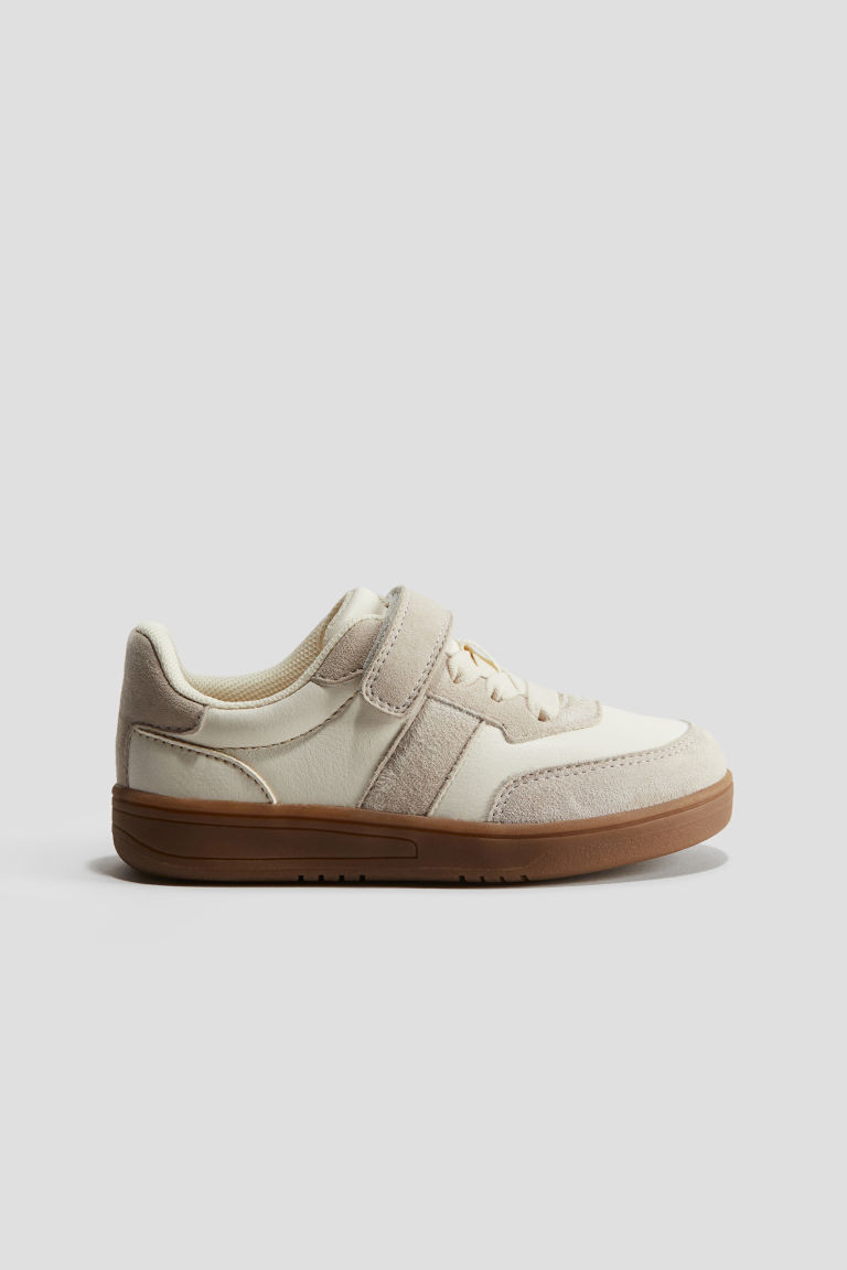 H & M - Leather Sneakers - White | H&M (US + CA)