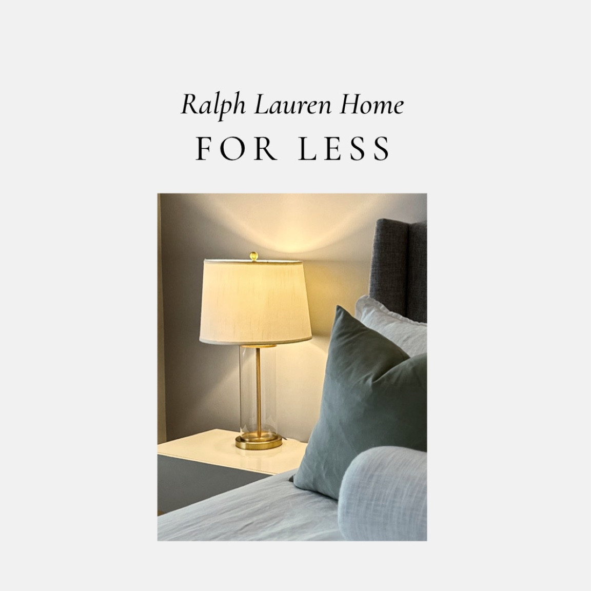 Ralph Lauren Home for Less #decor
#bedroominspo #interiors

#LTKSale #LTKhome #LTKunder100