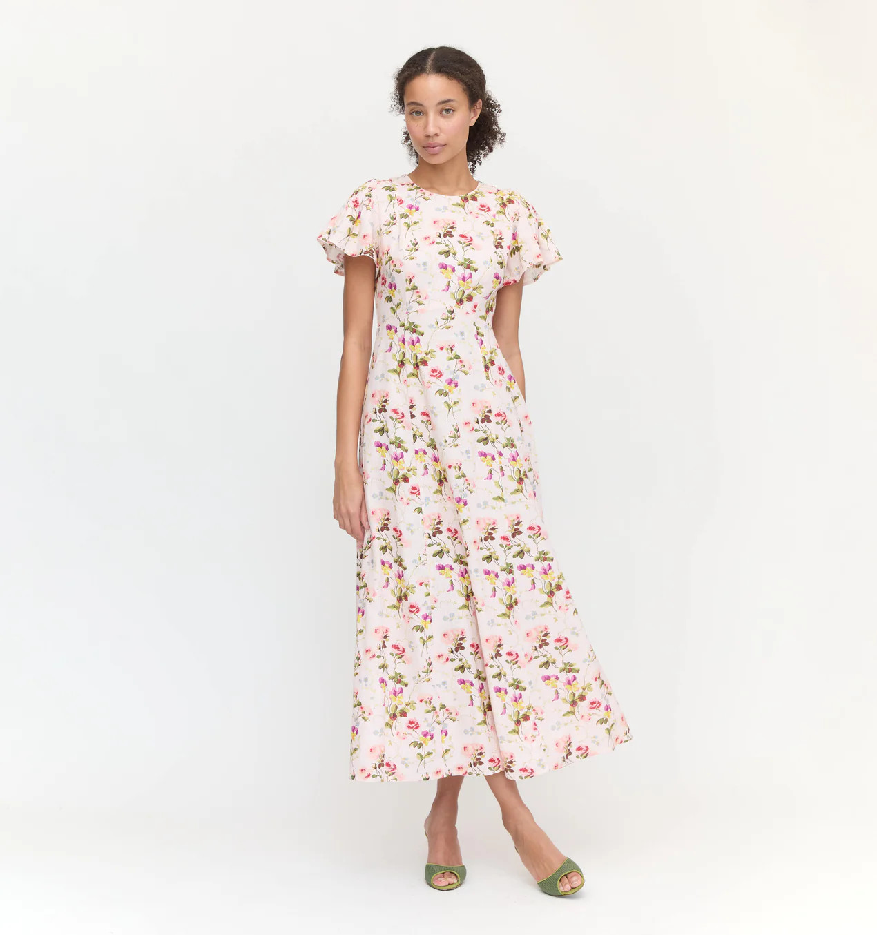 The Dominique Dress - Pink Bluebonnet | Hill House Home US