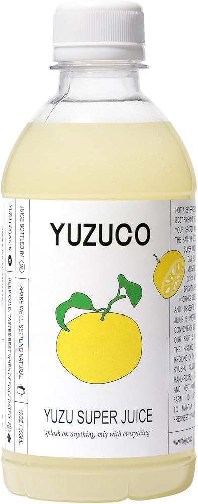 YUZUCO - Yuzu Super Juice - 12oz - Loved by Chefs and Mixologists - Never Heat-Treated for Maximu... | Amazon (US)
