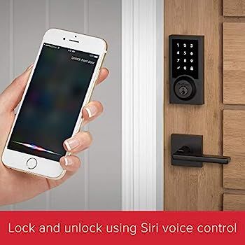 Amazon.com: Kwikset 99190-004 Contemporary Premis Smart Lock Works with Apple HomeKit, Iron Black... | Amazon (US)