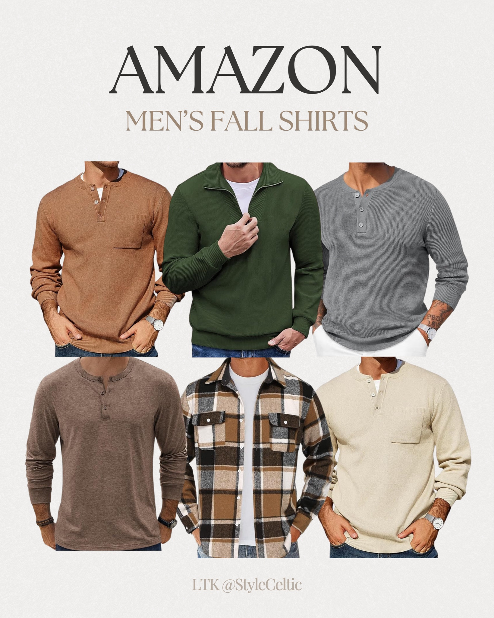 These Men’s Fall Shirts 😮‍💨
.
.
Amazon men’s, men’s fall outfits, men’s shirts, men’s fall shirts, fall flannels, boyfriend outfits, pumpkin patch outfits, fall activities, men’s fall flannel, men’s fall accessories, neutral clothes for men, Amazon men’s fashion, men’s neutral clothing, gift guide for him, boyfriend gifts, fiancé gifts, husband gifts, dad gifts, men’s active, lululemon dupes, men’s lululemon dupes, alo dupes, travel outfits, travel style, Amazon finds, Amazon favorites, Christmas gifts 

#LTKFallSale 

#LTKGiftGuide #LTKFindsUnder50 #LTKMens