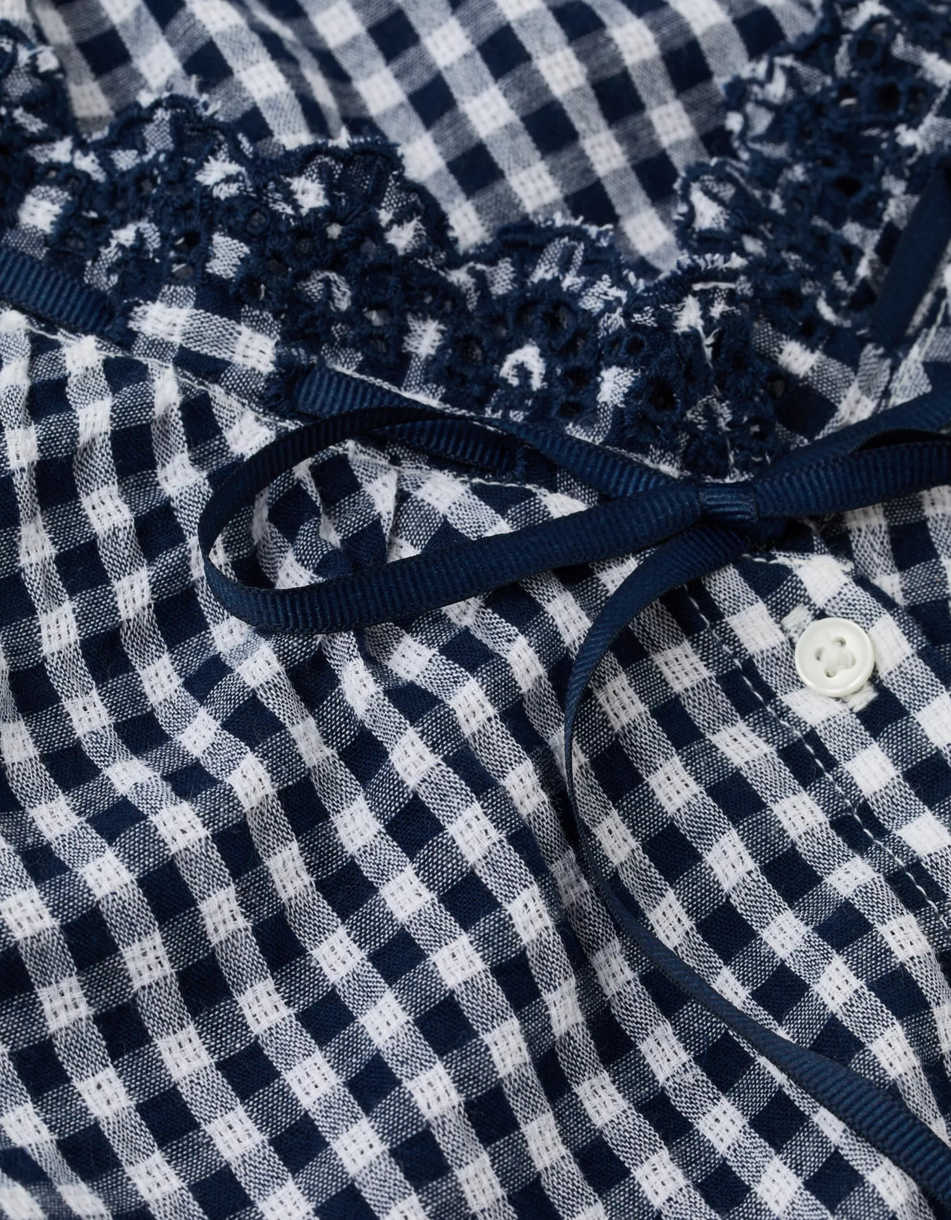 AE Short-Sleeve Ribbon Blouse | American Eagle Outfitters (US & CA)