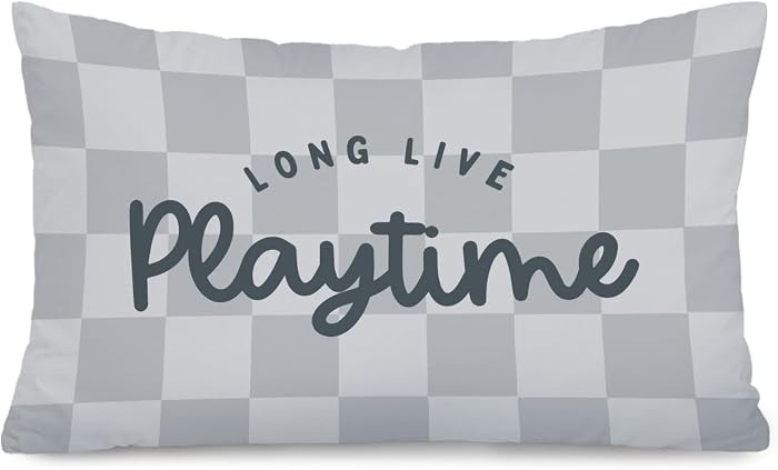Pillows for Classroom Kids Playroom Decor 12x20 Pillow Cover, Playroom Essentials Nursery Decor, ... | Amazon (US)
