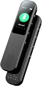64GB Digital Voice Recorder AEKOMi Tape Recorder for Lecture,Meetings,Class,Voice Activated Recor... | Amazon (US)