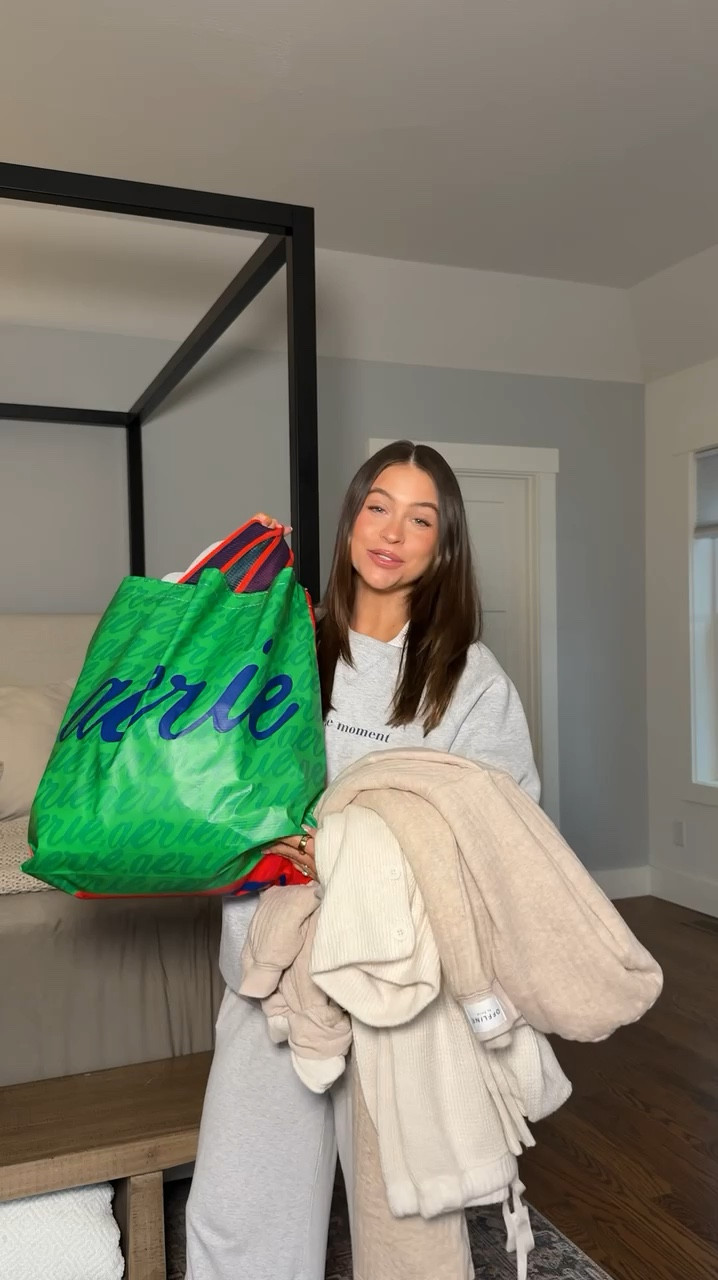 Aerie haul full of loungewear and athleisure 🫶🏼

#LTKStyleTip