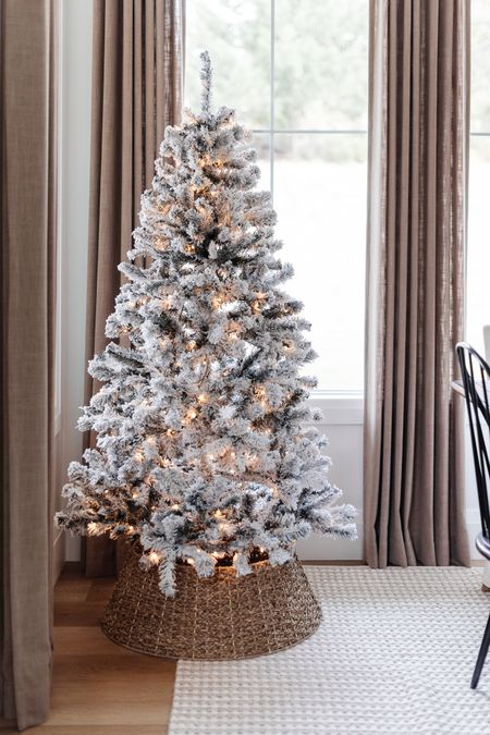 I saw this pre-lit flocked tree is on deal @walmart and grabbed it for Jack’s room. As soon as I unboxed it i immediately ordered a other for our dining room. It’s so beautiful and the price is amazing. 

#walmartpartner 

Walmart, rollback, flocked tree, Christmas tree, holiday tree, pre-lit tree, tree collar 

#LTKSeasonal #LTKhome #LTKHoliday