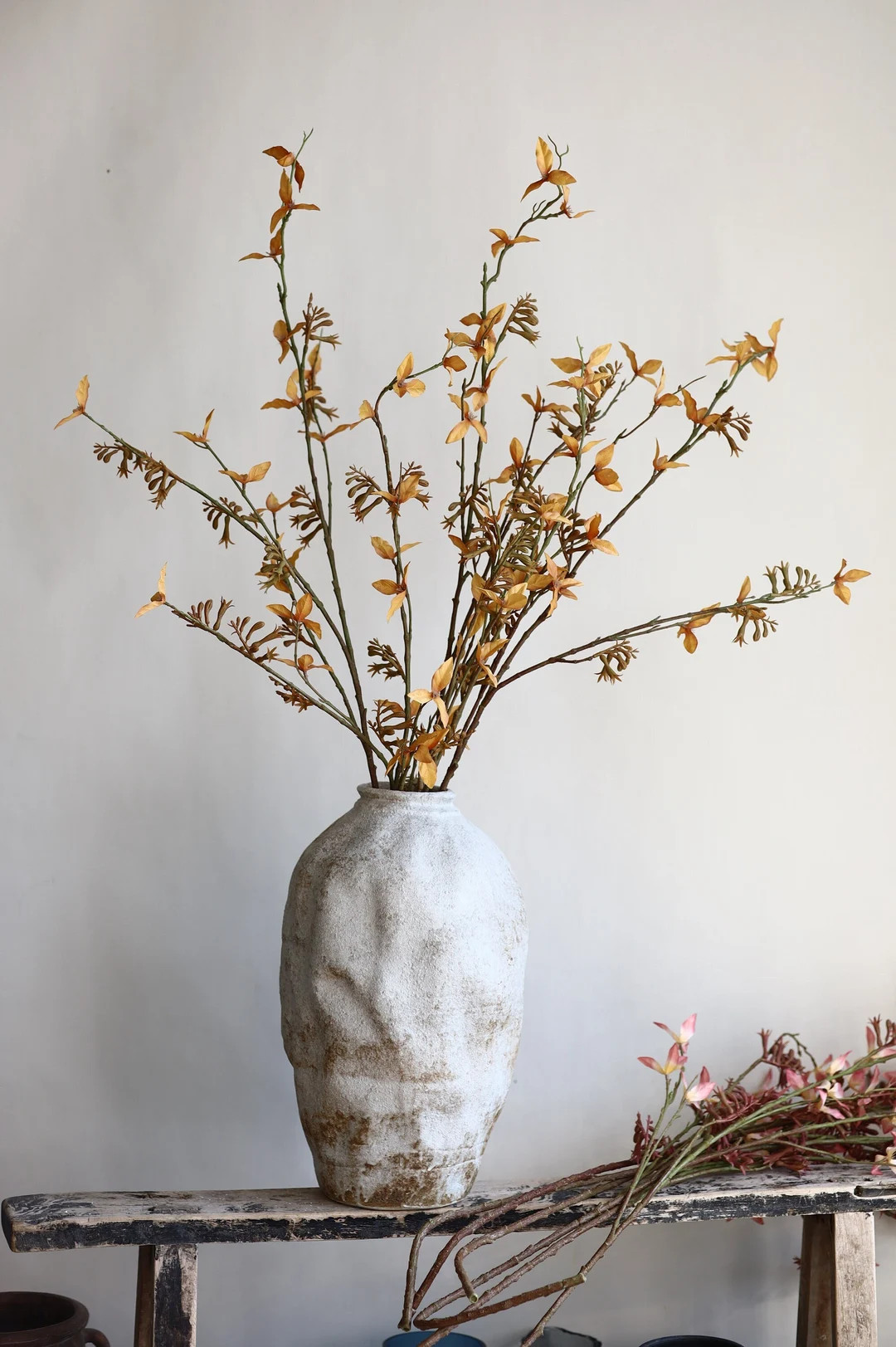 45.6 Artificial Beige Kangaroo Paw Stems Brown, Fall Flowers, Home Decor/diy Wedding Bouquets/ - ... | Etsy (US)