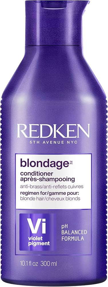 Redken Color Extend Blondage Depositing Purple Conditioner, Hair Toner, Neutralizes Brassy Tones,... | Amazon (CA)
