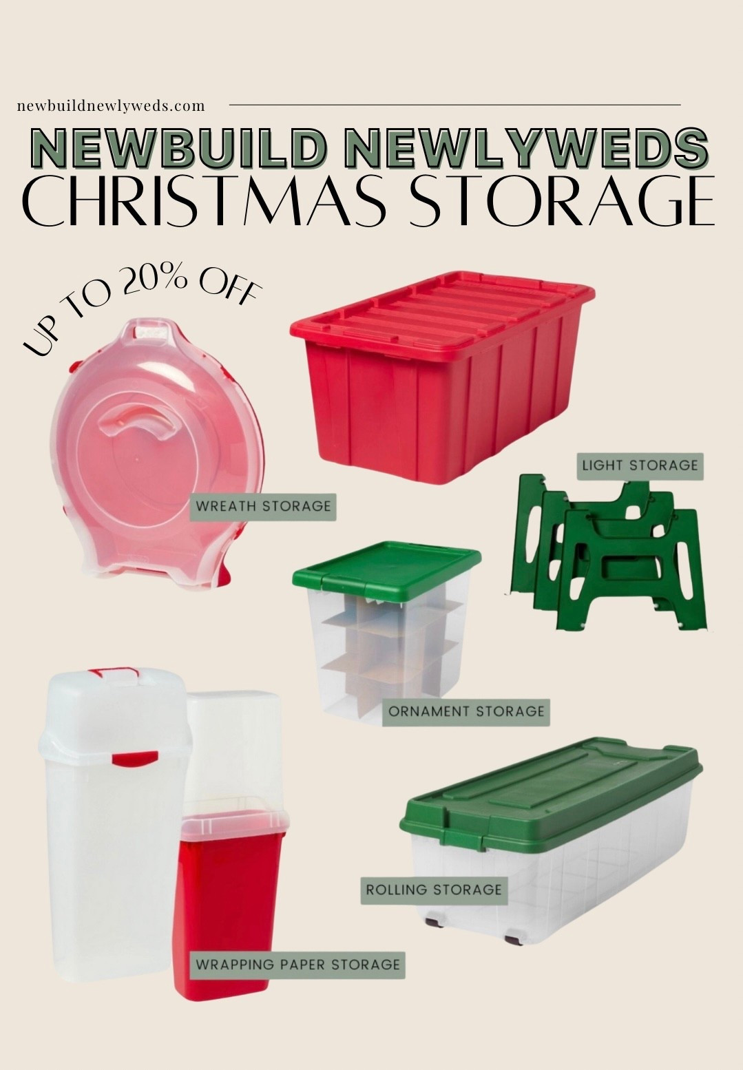 Christmas storage up to 20% off!

#LTKSaleAlert #LTKHoliday #LTKHome