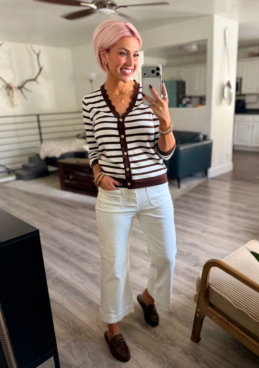 The details on this sweater are everything! And nearly everything in this look is on sale for Prime Deal days!! Sweater: Small // Pants: 6 // Shoes: TTS 

 #LTKootd #LTKSaleAlert
