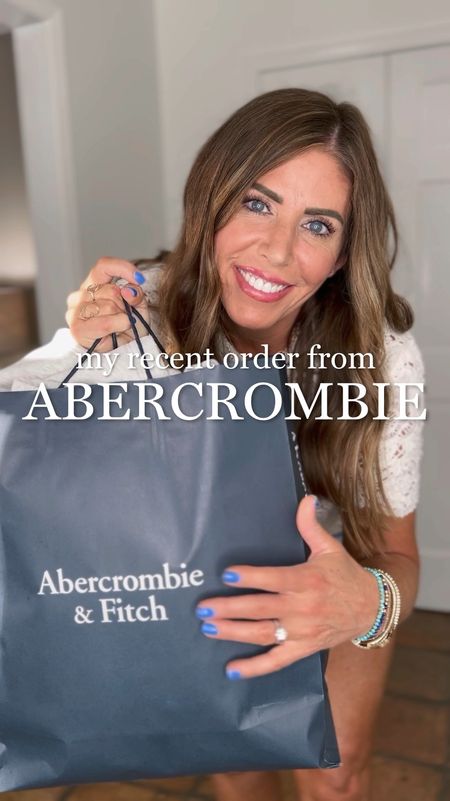 My recent order from Abercrombie

Dresses are 20% off and everything else is 15% off plus you can save an additional 15% off with code exclusively through LTK.

1- lace crochet tee
Available in four colors and true two size , i’m wearing a medium

2-high-rise dad shorts. Size 29. These are true to size, but I went up a size for a little more room.

3- high-rise wide leg jeans, size 27 long

4- Lace tank size medium.
Available in a few colors and true to size . 
You can wear pasties or a strapless bra underneath .

5- tie front sweater vest, size medium
True to size, and also comes in black 

6- ultra high-rise linen pull on shorts
I sized down to a small and they are fully lined .

7-straw hobo shoulder bag

8- oversized denim jacket. I’m wearing a size medium. They are true to size and so comfy. This jacket has that vintage soft feel with a little bit of distressing.

9- high-rise vintage Sunday short in navy. I sized down to a small. These are so comfy with a hidden drawstring and pockets.

10- high-rise vintage Sunday short in gray. A sized down to a small. Super soft, fleece, hidden drawstring and pockets.
Available in several colors.


I styled these pieces with:

rhinestone embellished leather sneakers from Marmi. Use code DELPHA10 and save 10% off your purchase.

Taupe 100% Italian leather woven shoulder bag from quince . It’s a designer look for less for only $129.90 vs $485.

Linen Sam Edelman, crochet platform sandals . On sale 40% off and true to size.

Ivory Woven leather tote bag from Madewell . Not sure if this color is still in stock, but it is available in another color.

Black Designer look for less knotted woven shoulder bag from Anthropologie, for only $120

#AbercrombieStyle #ComfyStyle #AbercrombieHaul #SummerOutfitIdeas #Over40Style


#LTKSaleAlert #LTKStyleTip #LTKOver40