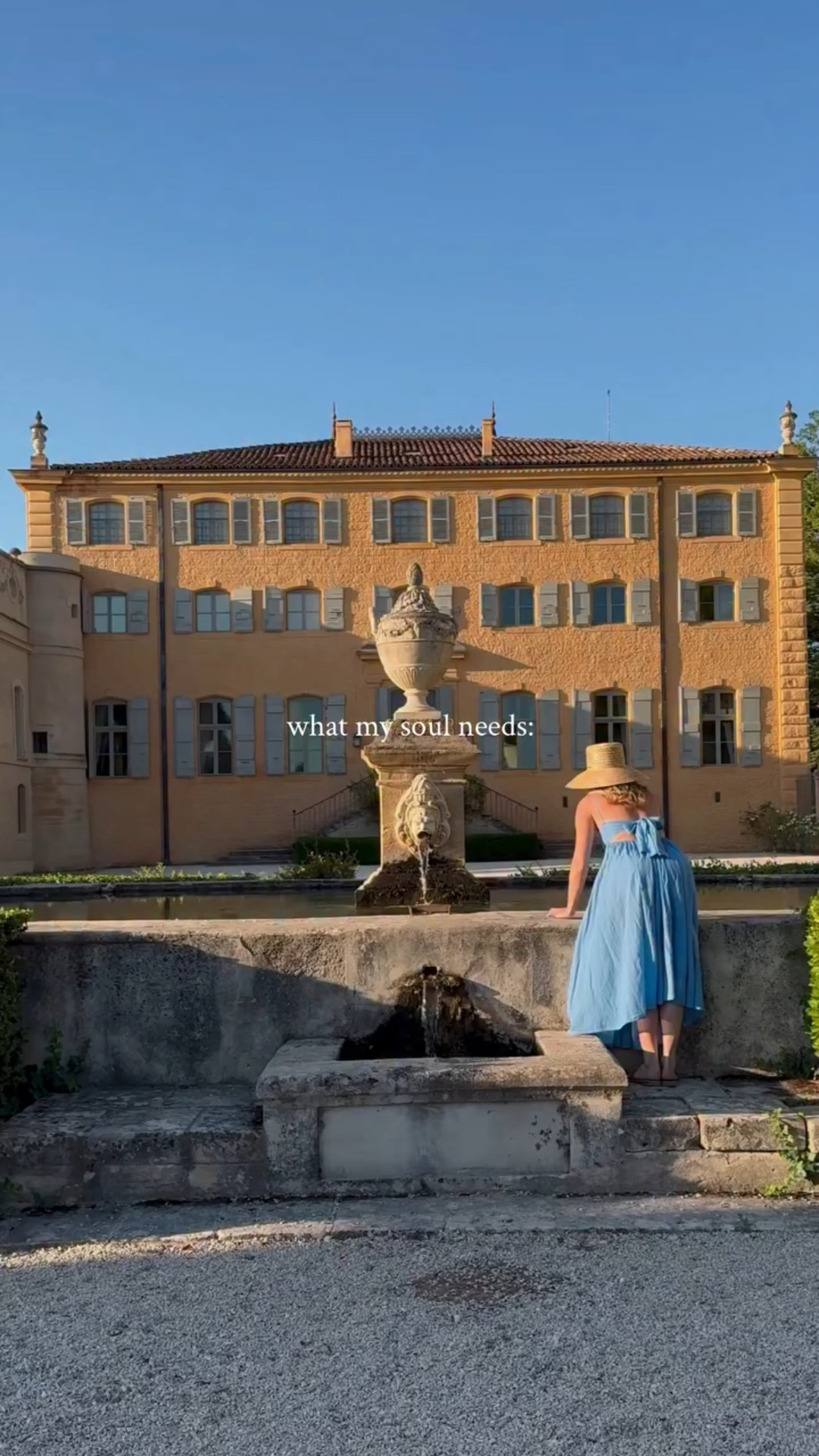soulful slow travel in the south of france ✨ provence is one of my favorite places to connect with nature, explore small villages, shop local markets & experience the old world charm of centuries past, especially when you stay at a chateau hotel to equally match 

day 5 of sharing peaceful stays like this one 📍 Chateau de Fonscolombe

Comment PROVENCE for a link to book this boutique stay directly in your dm’s 

#provence #slowtravel #provencealpescotedazur #france #slowliving