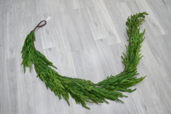 68 Fresh Touch Norfolk Pine Garland/vines for - Etsy | Etsy (US)