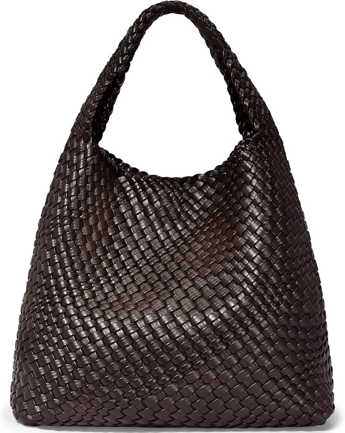 oscaurt Tragetasche für Damen, gewebte Ledertasche, gewebte Tragetasche, Damen-Handtaschen, Schu... | Amazon (DE)