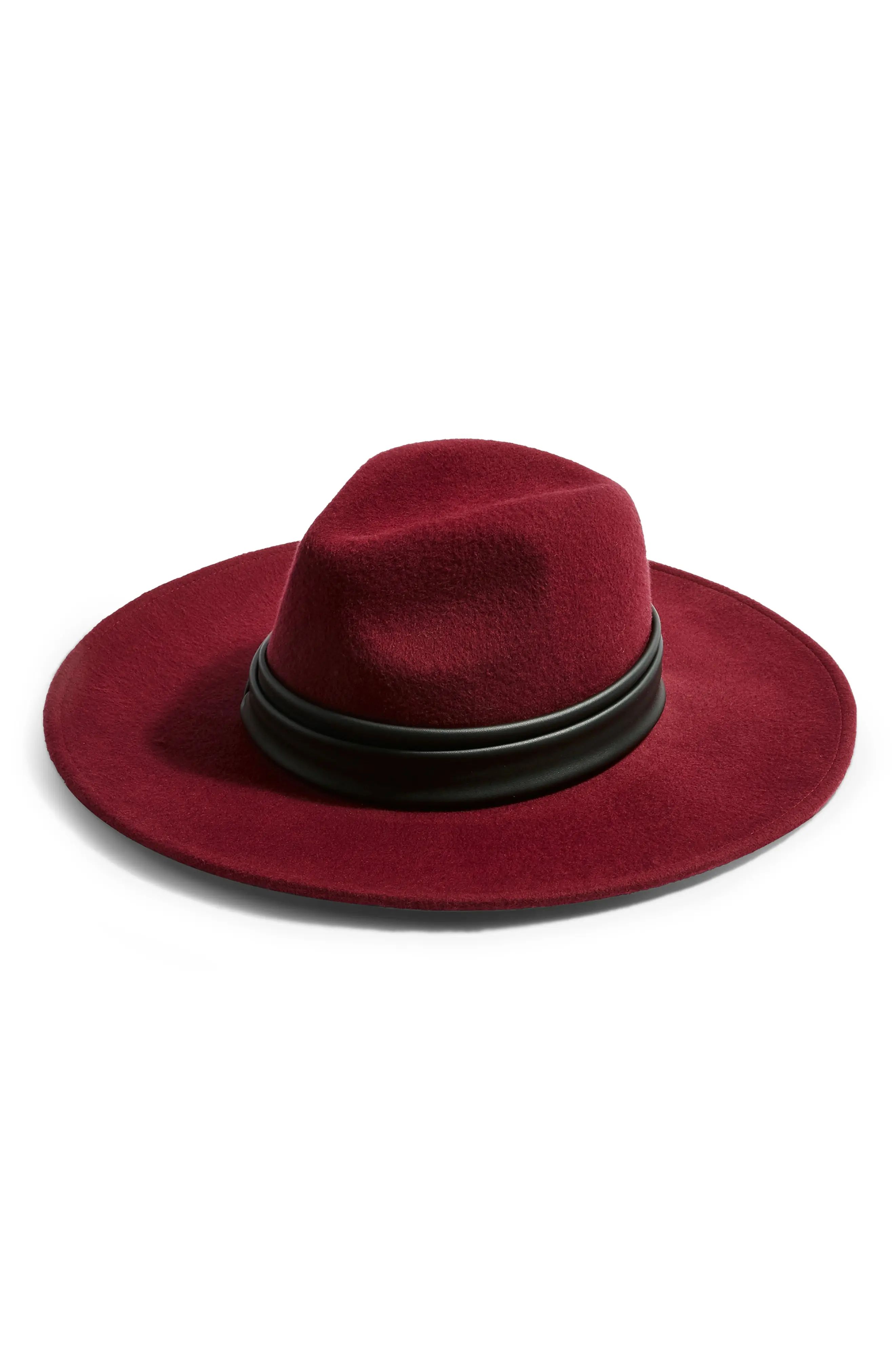 Women's Topshop Rockit Wool Felt Panama Hat - | Nordstrom