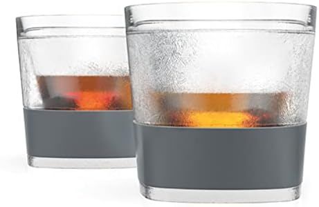 Host Freeze Cooling Cups for Whiskey, Bourbon, and Scotch, Plastic Freezer Gel Chiller Double Wal... | Amazon (US)