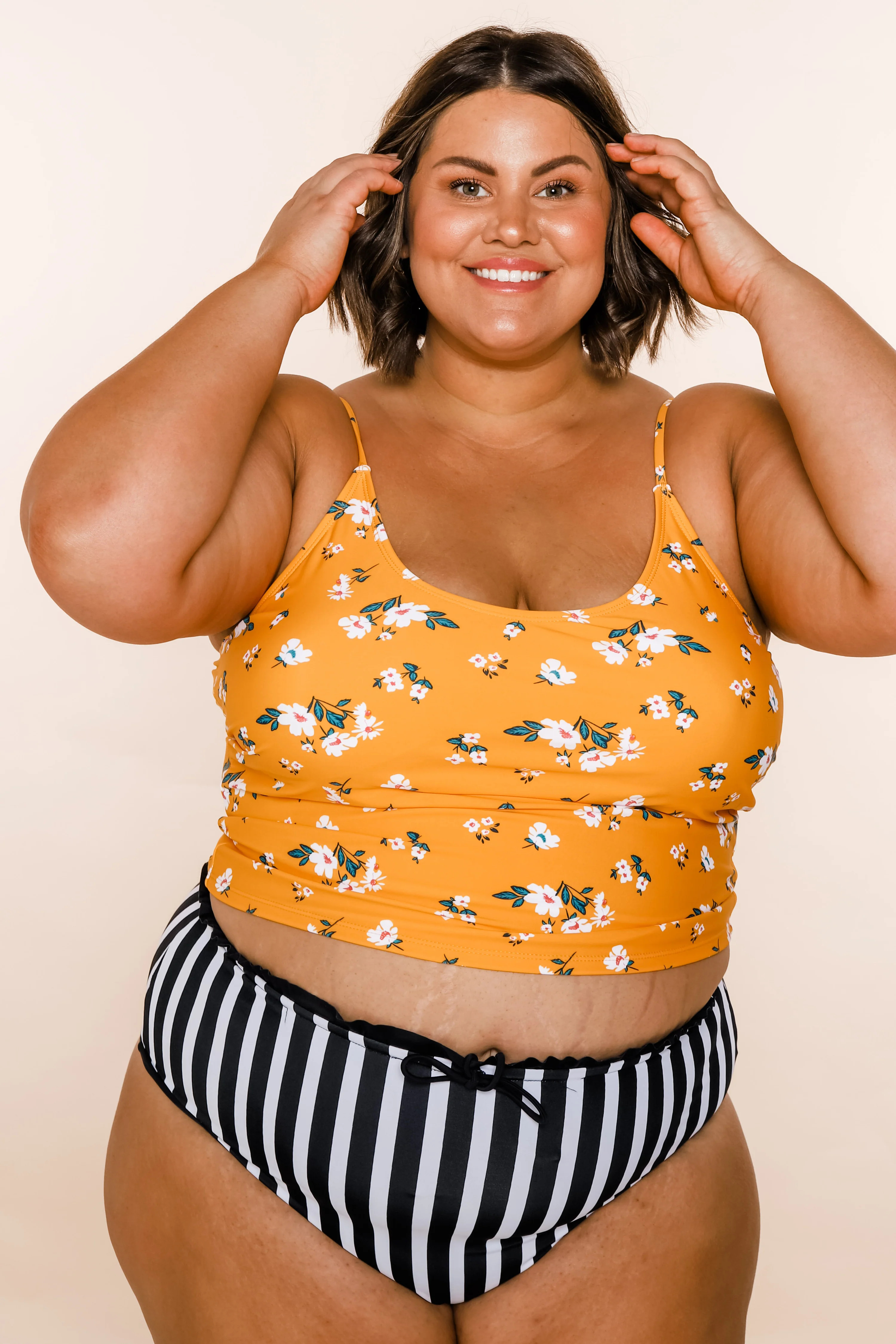 Centara Top | Mango Floral | Final Sale | Coral Reef Swim