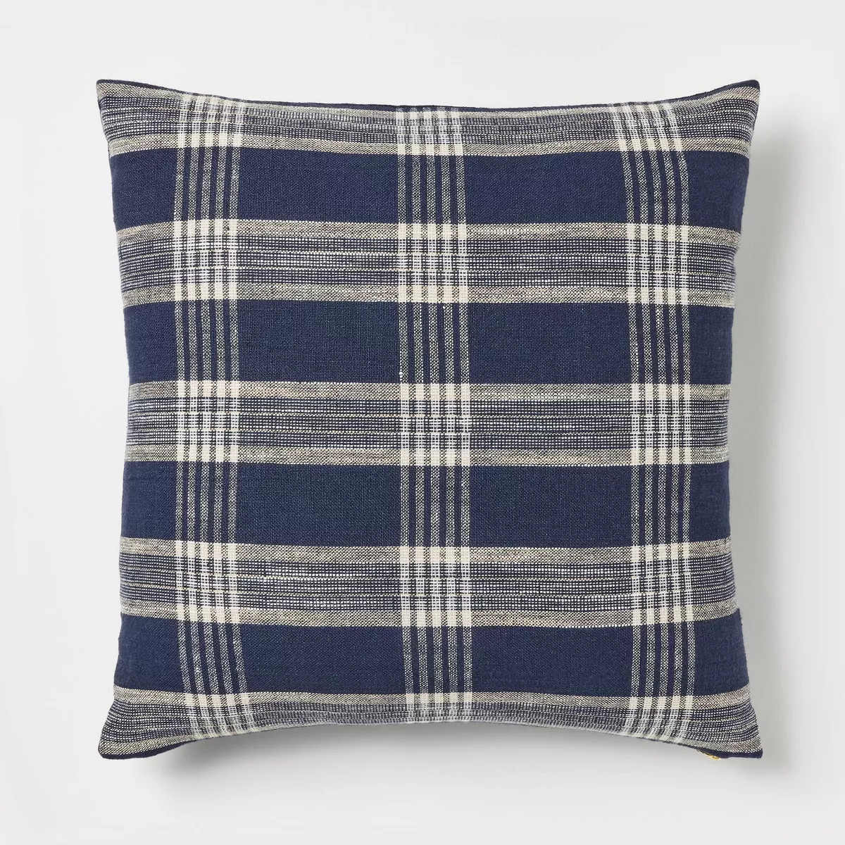 Woven Plaid Square Throw Pillow with Zipper Pull - Threshold™ designed with Studio McGee | Target