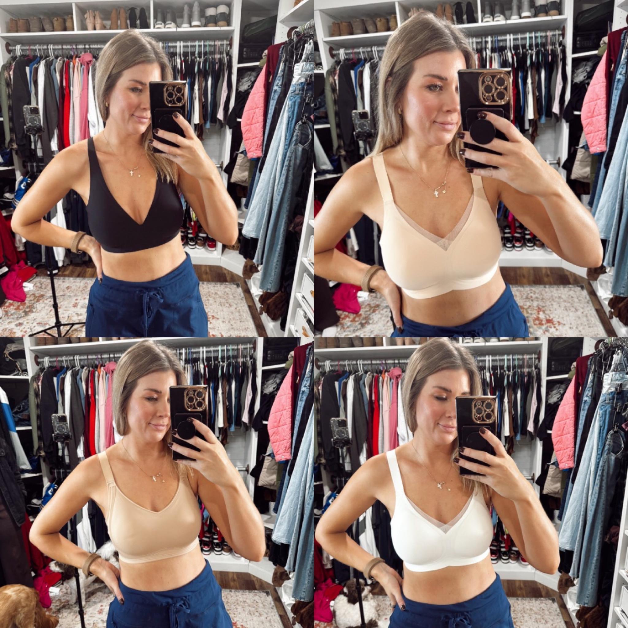 Love these wireless bras I’m wearing a size medium I’m 511 150 pounds for reference

#LTKStyleTip #LTKSaleAlert #LTKFindsUnder50