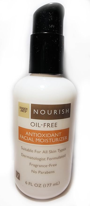 Trader Joe's Nourish Oil-Free Antioxidant Facial Moisturizer 6oz | Amazon (US)