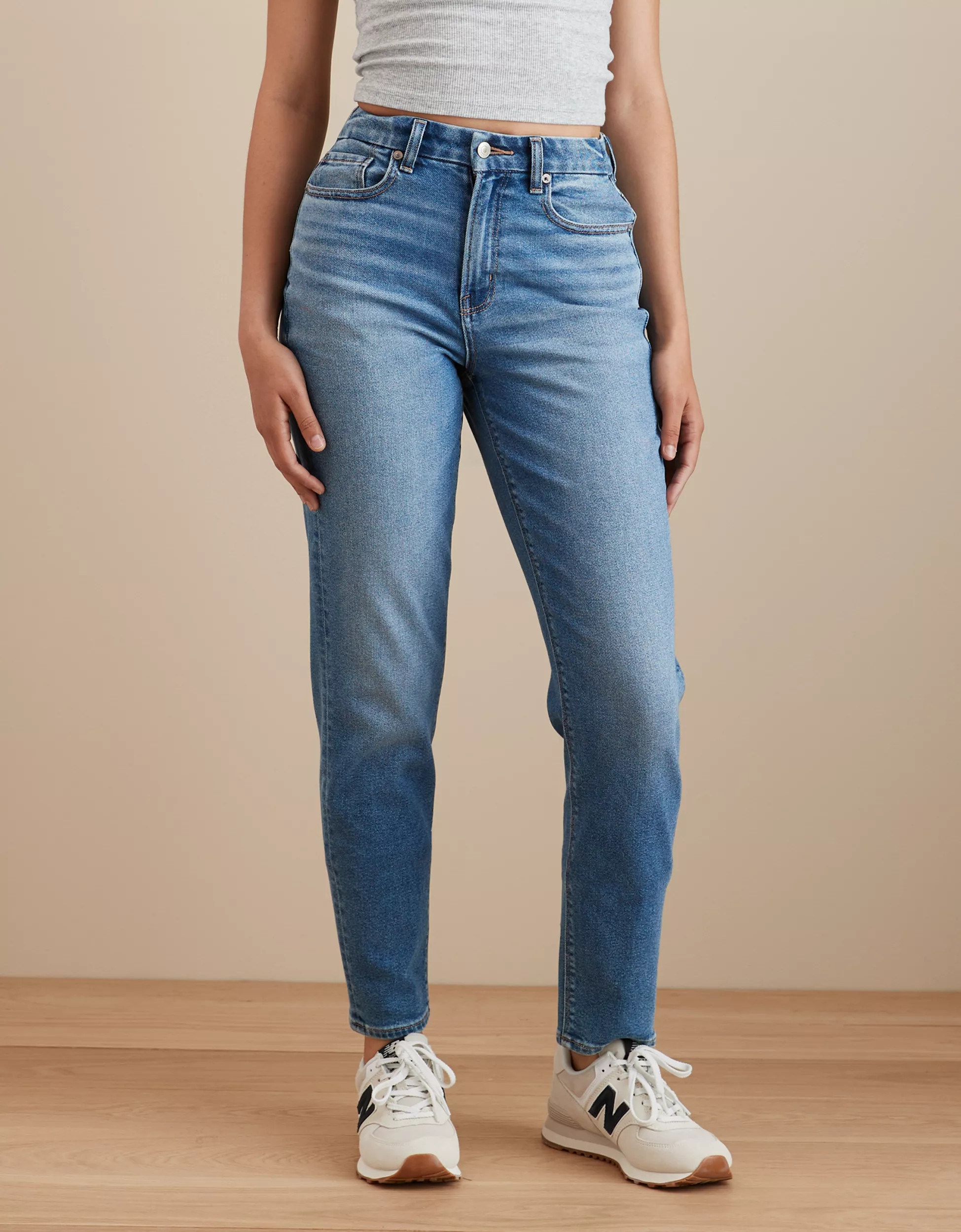 AE Stretch Curvy Mom Jean | American Eagle Outfitters (US & CA)