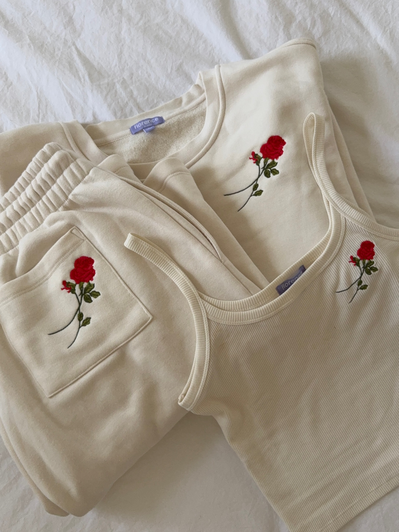 In love with this lounge set!!!! I got small in the tank & sized up in the loungewear for an oversized fit (go true to size if you don’t want oversized) // code PEYTON15 for 15% off Florence by Mills site! 

#LTKSaleAlert #LTKFindsUnder100 #LTKFindsUnder50