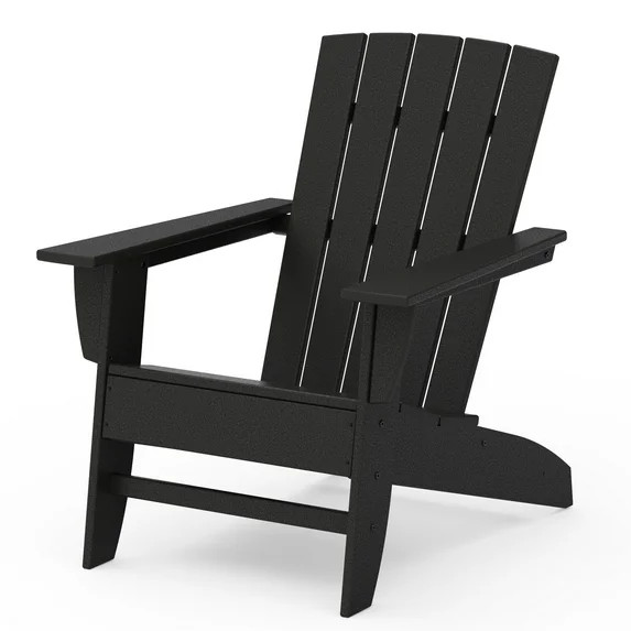 Better Homes & Gardens by POLYWOOD Southlake Outdoor Modern Adirondack Chair, All-Weather HDPE, P... | Walmart (US)
