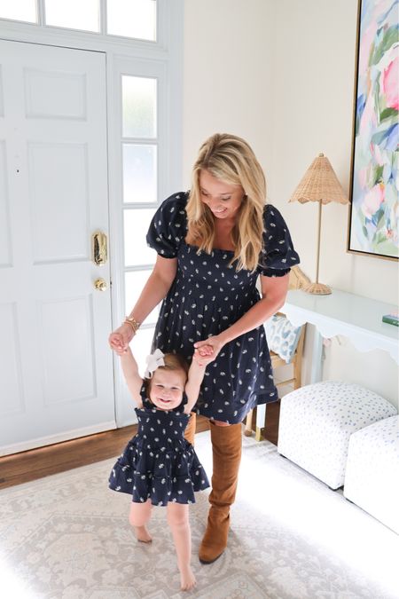 📣 Just dropped! The new @hillhouse Fall Collection is here! Cheeky and feminine, this stunning new collection includes classic Hill House silhouettes, but in new fall patterns and motifs that I am falling for! Betsy and I are obsessing over the “Grown-up and Me” styles. I can’t get over how cute she looks in her baby Nap Dress! Home of the viral Nap Dress®, Hill House is taking the comfort, style, and ease of their classic nap dresses and bringing forth more beautiful styles to take you through the season. You can see more pictures and styling tips on my blog at chapplechandler.com! 
#ad

#LTKstyletip #LTKbaby #LTKfamily