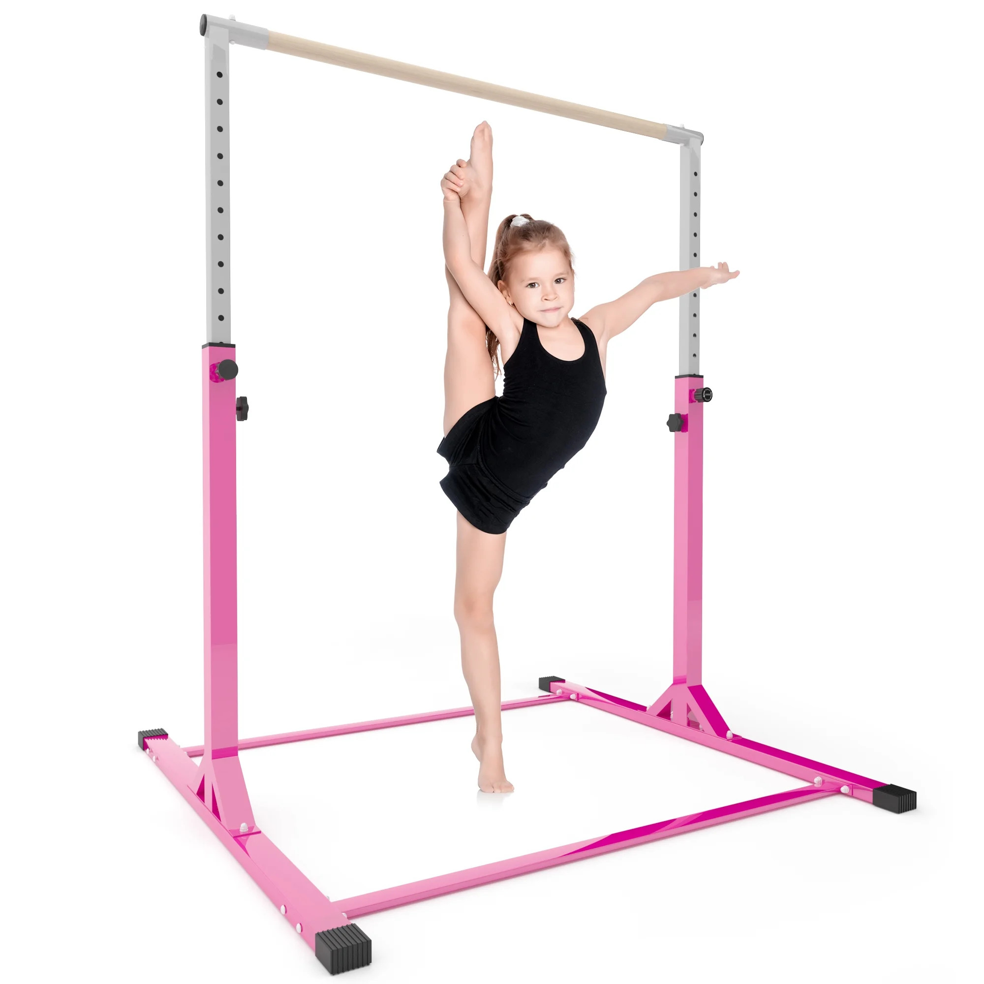 Ainfox Pink Gymnastics bar, Girls Gymnastic Training Equipment  at Home, Horizontal Bar Exercise,... | Walmart (US)