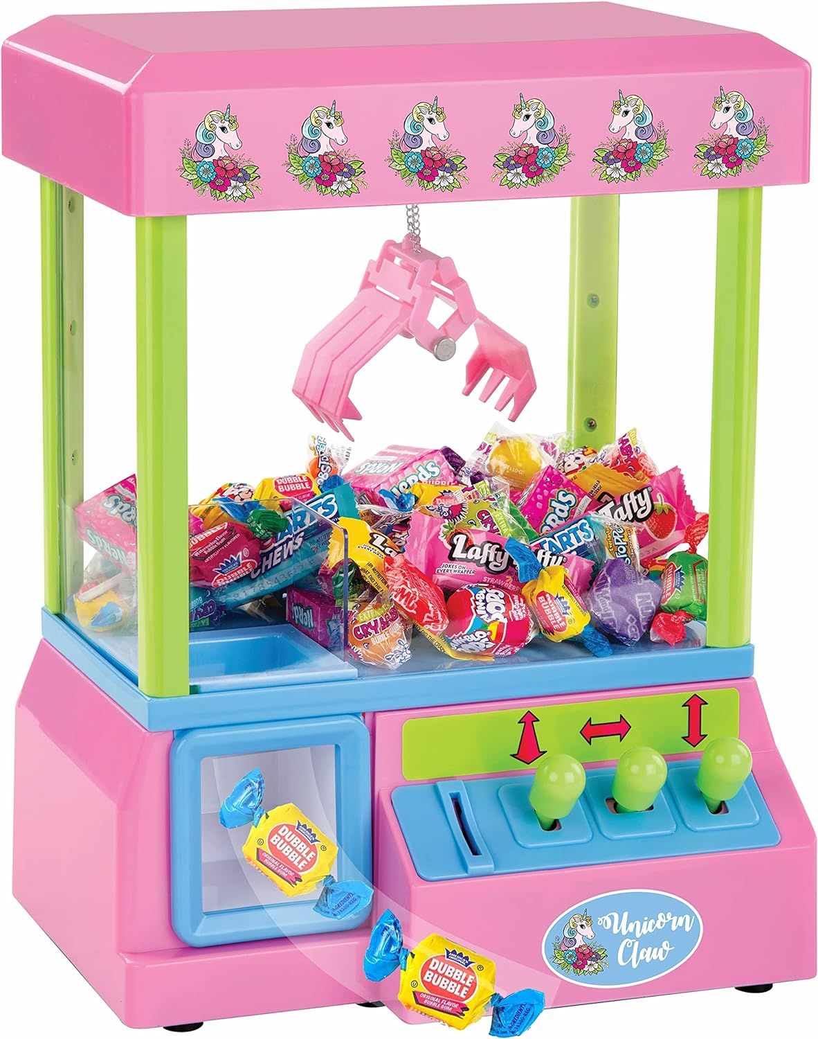 Bundaloo Claw Machine Arcade Game with Sound, Unicorn Themed Mini Candy Grabber Prize Dispenser V... | Amazon (US)