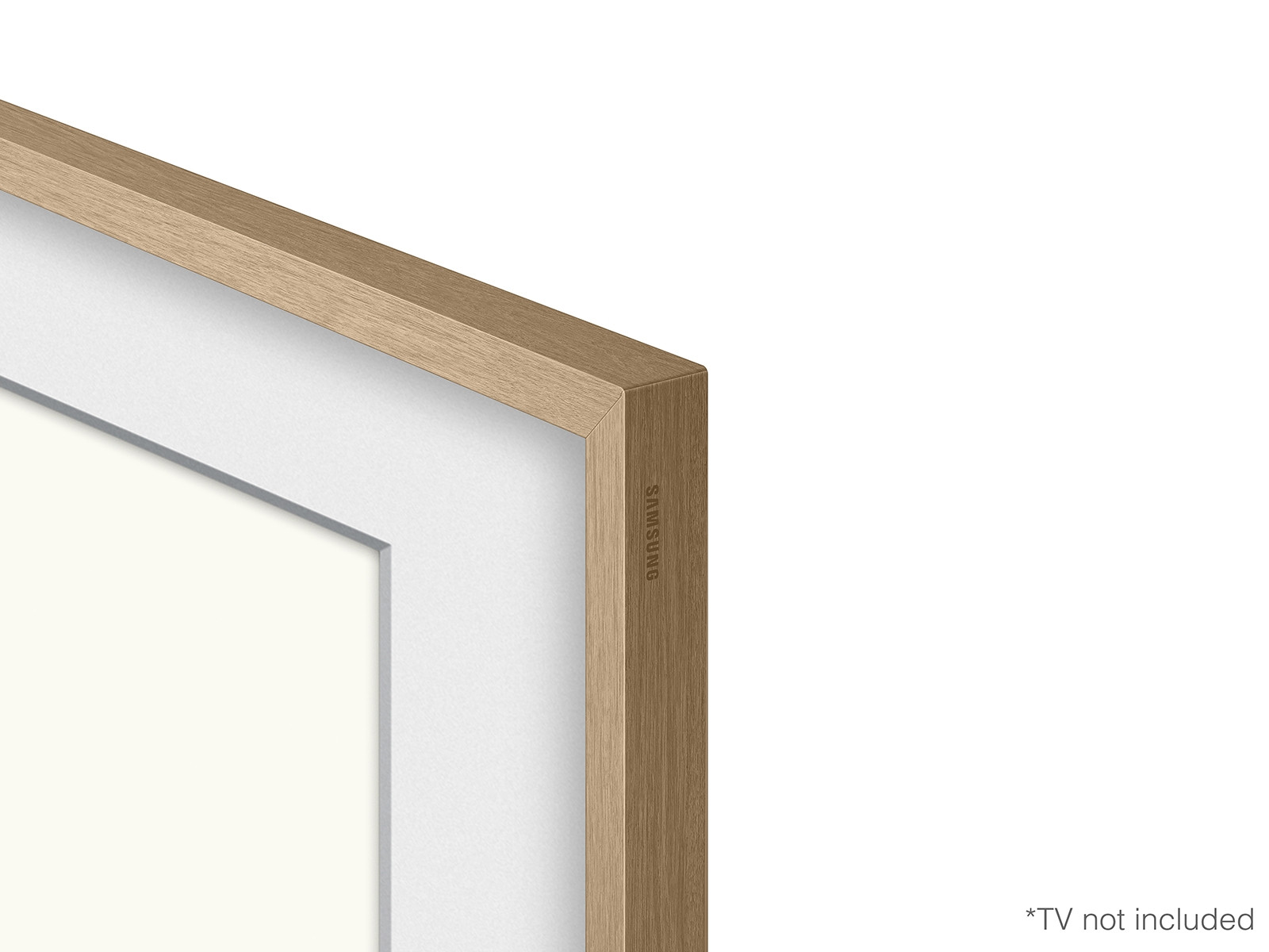 (2021-2022) 55" The Frame Customizable Bezel - Modern Teak | Samsung US | Samsung