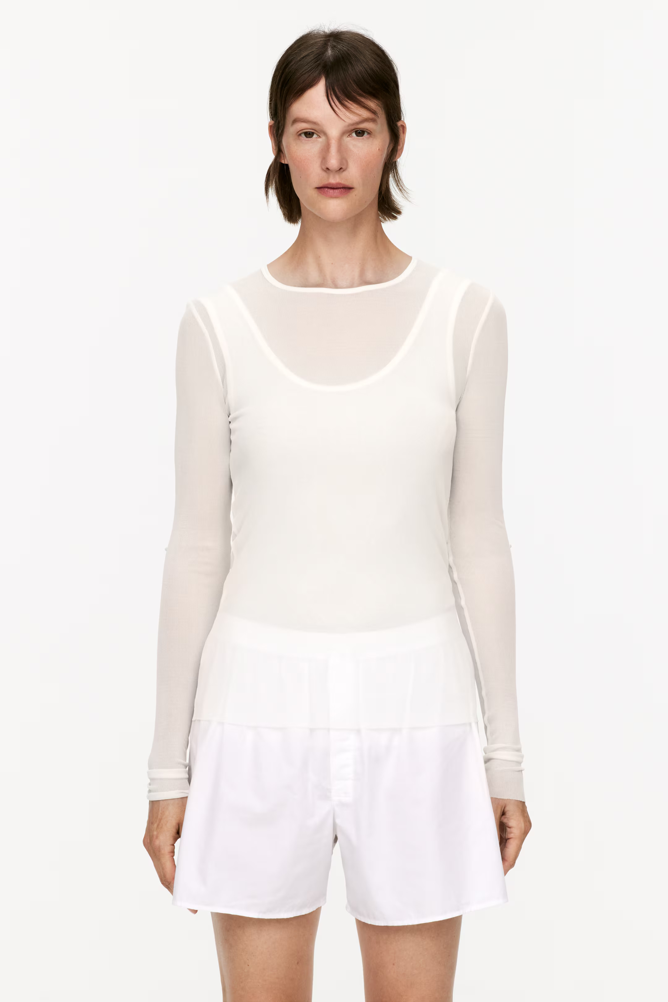 Durchsichtiges Seidenoberteil | H&M (DE, AT, CH, NL, FI)