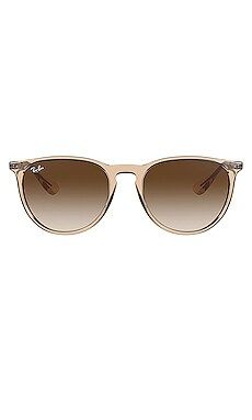 Ray-Ban Erika in Transparent Brown & Brown Gradient from Revolve.com | Revolve Clothing (Global)
