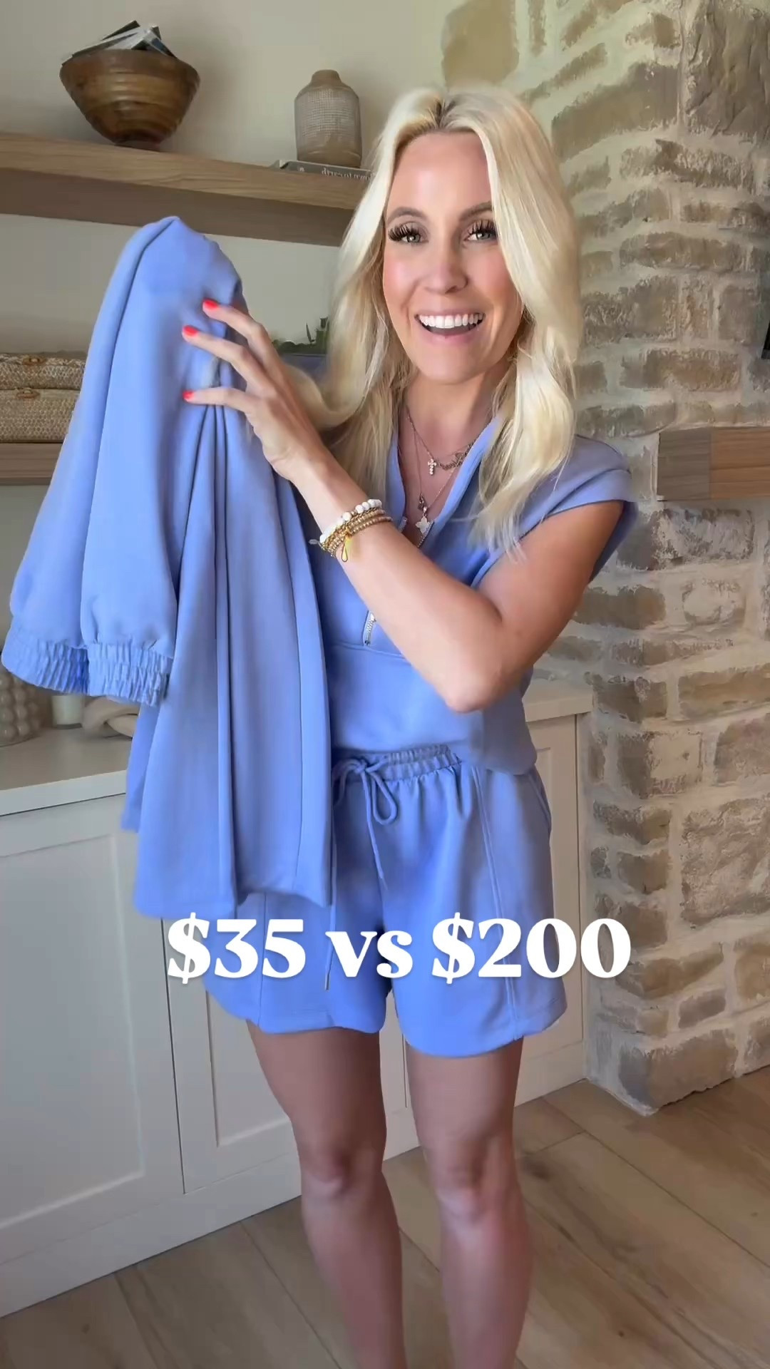 They look expensive, but they aren’t!! The most luxe sets from Walmart that feel like butter. Remind me of spanx or even Varley but the whole set is $35. Come in several colors but I’m loving this periwinkle 💜