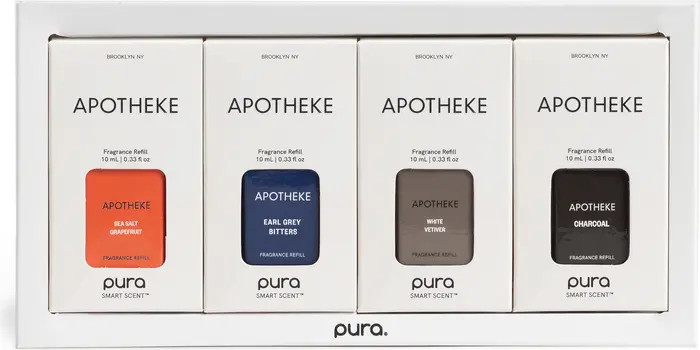 x APOTHEKE 4-Pack Diffuser Fragrance Refills $72 Value | Nordstrom