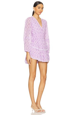 LoveShackFancy Rosamina Dress in Lilac Dream from Revolve.com | Revolve Clothing (Global)