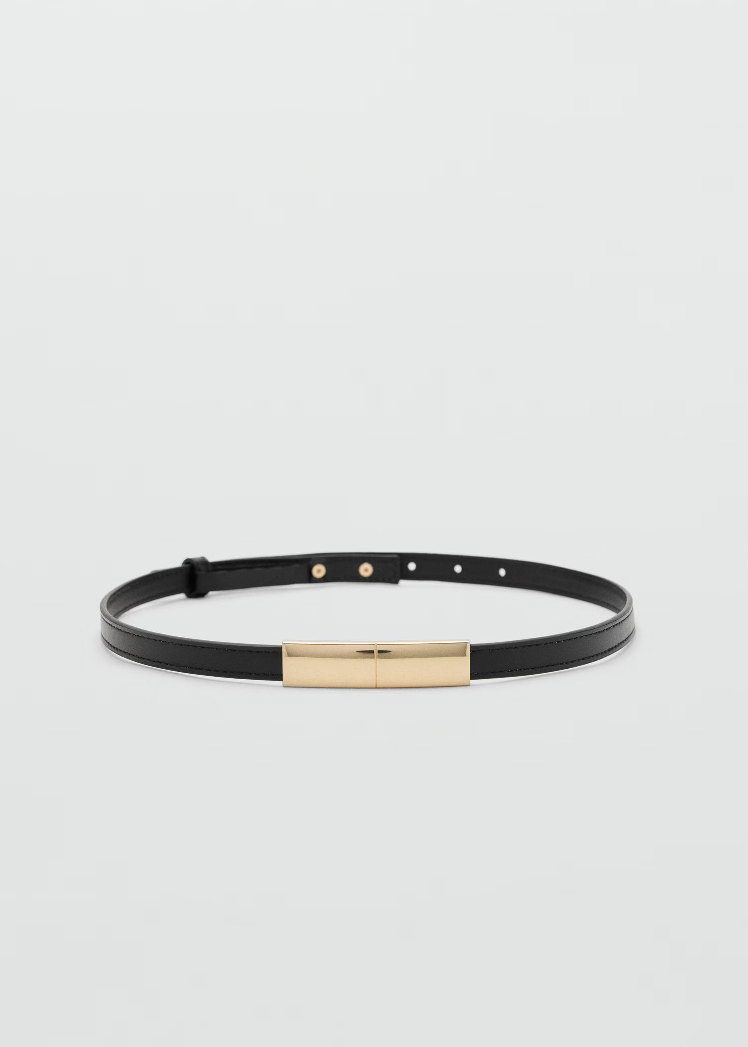 Thin belt with metal detail | MANGO Netherlands | Mango EU