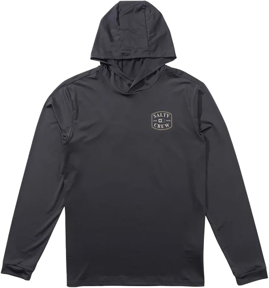 Salty Crew Men's Capitals Hooded Sunshirt – UPF 50+, Moisture-Wicking, Lightweight Fishing Shir... | Amazon (US)