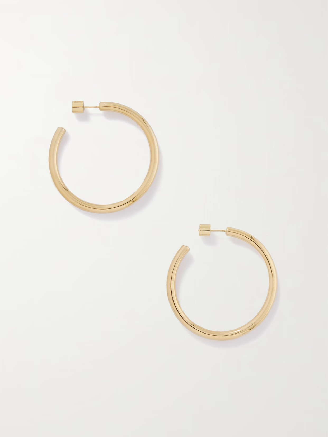 Jennifer Fisher - Baby Lilly Gold-plated Hoop Earrings - one size | NET-A-PORTER APAC