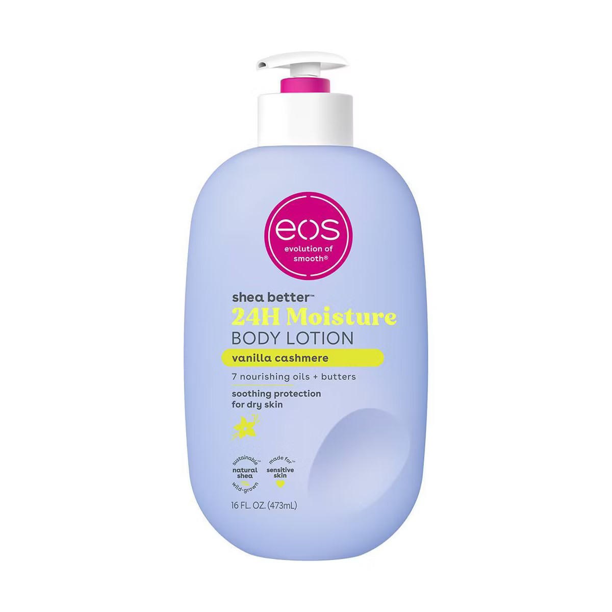 eos Shea Better Moisture Body Lotion - Vanilla Cashmere - 16 fl oz | Target