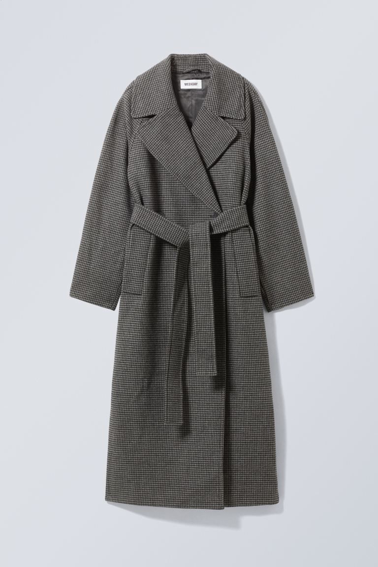 Kia Wool Oversized Coat | H&M (UK, MY, IN, SG, PH, TW, HK)