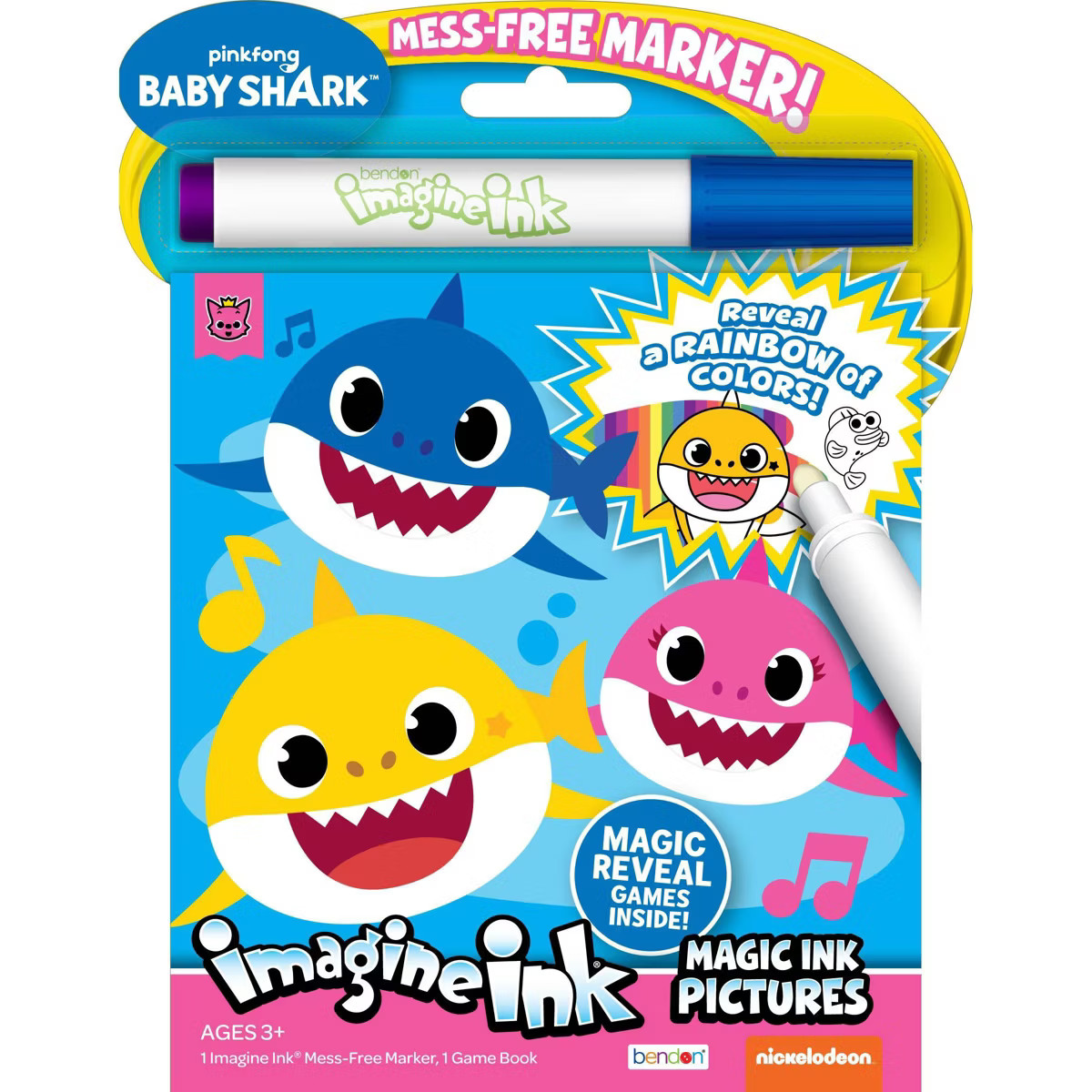 Baby Shark Imagine Ink Magic Ink Book | Target