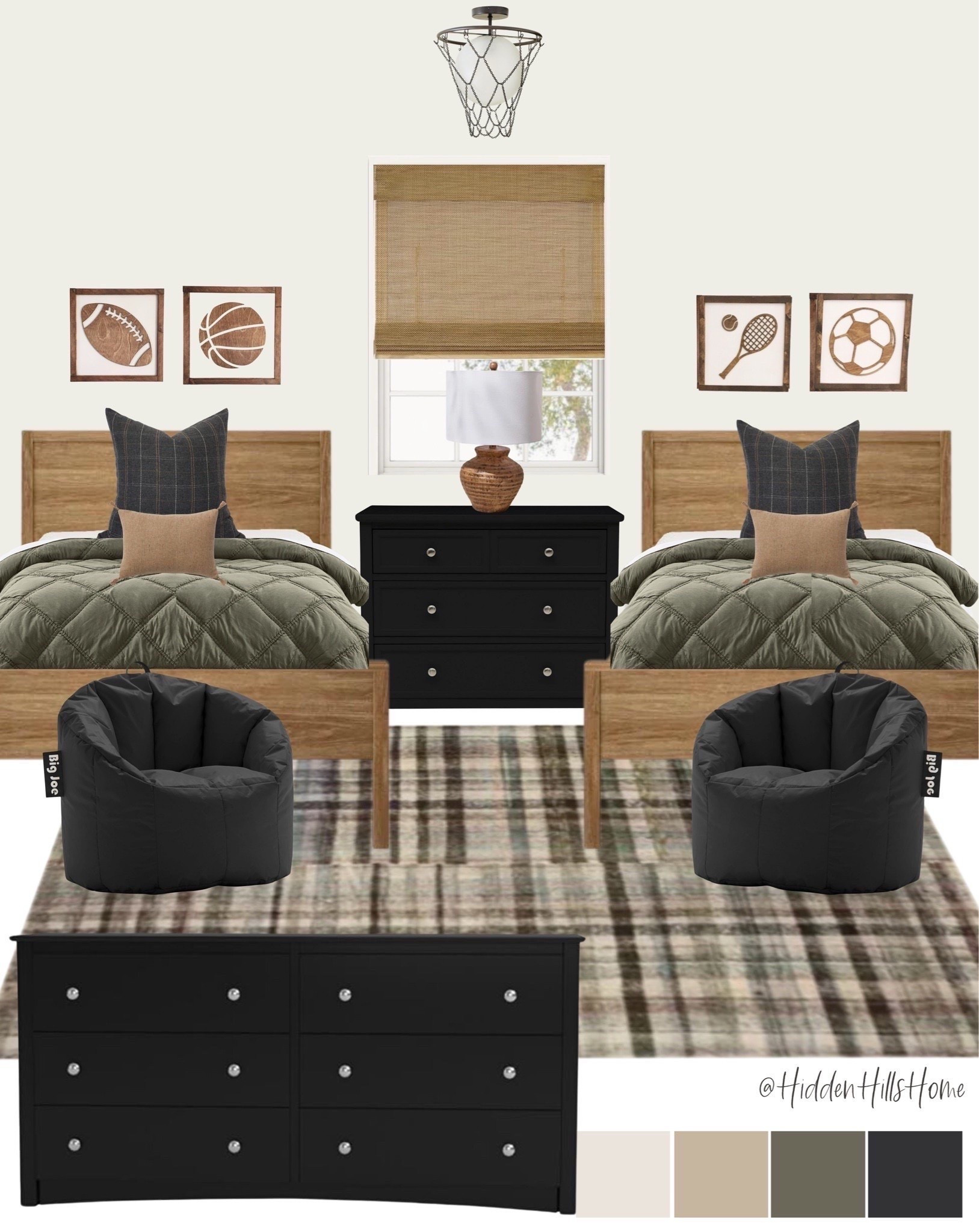 Boys bedroom decor mood board, boys room decor ideas, masculine shared bedroom, shared sibling bedroom #boysbedroom

#LTKHome #LTKSaleAlert #LTKKids