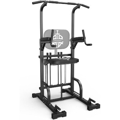 Sportsroyals Power Tower Pull Up Bar Station, 450LBS Stable Pull Up Dip Station for Home Gym Strength Training Equipment | Target