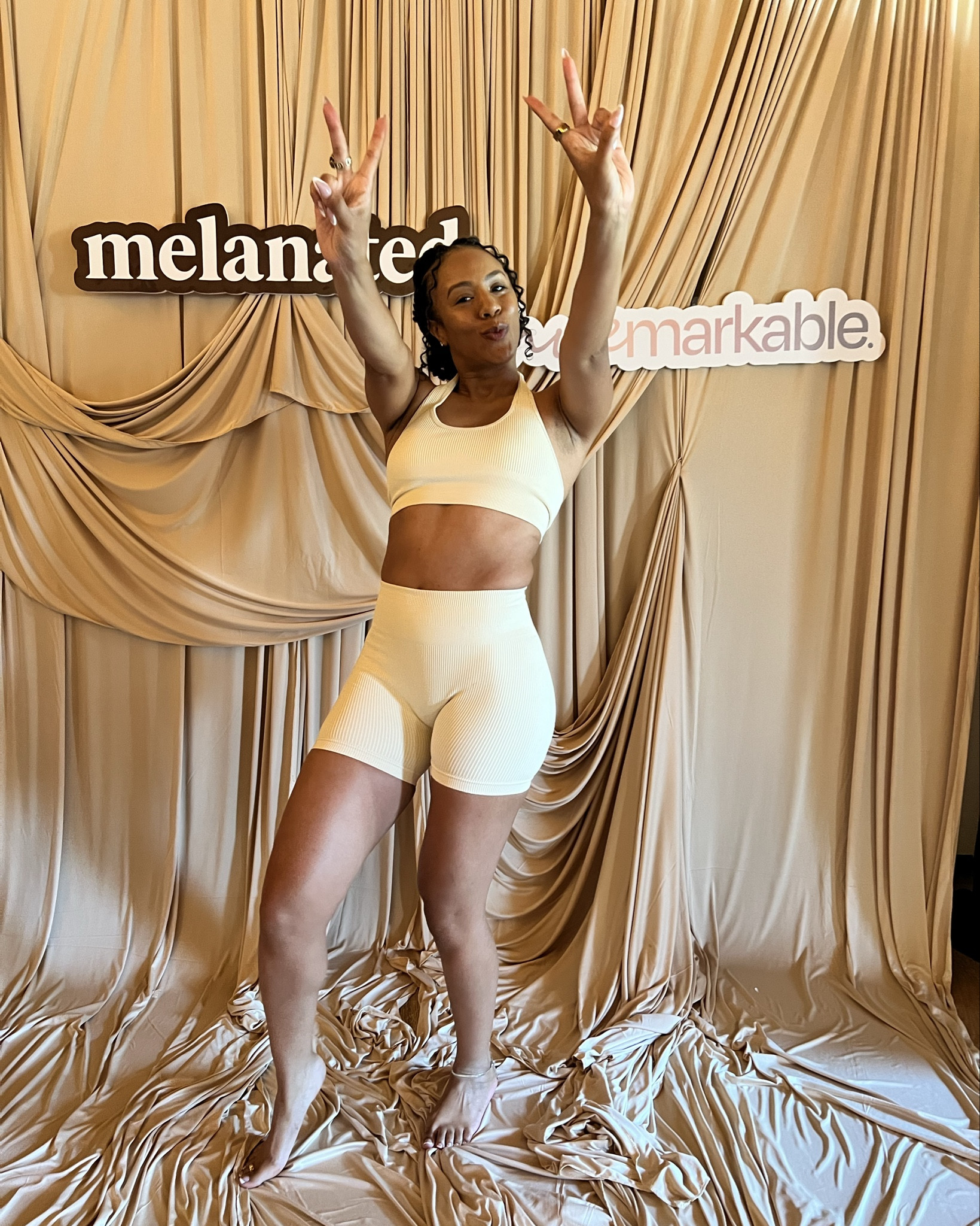 Comfy supportive workout wear. Great for everyday athleisure look too. Love the neutral workout set. Halter top workout sets. 

5'4" | size small | 125lbs | slim athletic build 

#LTKActive