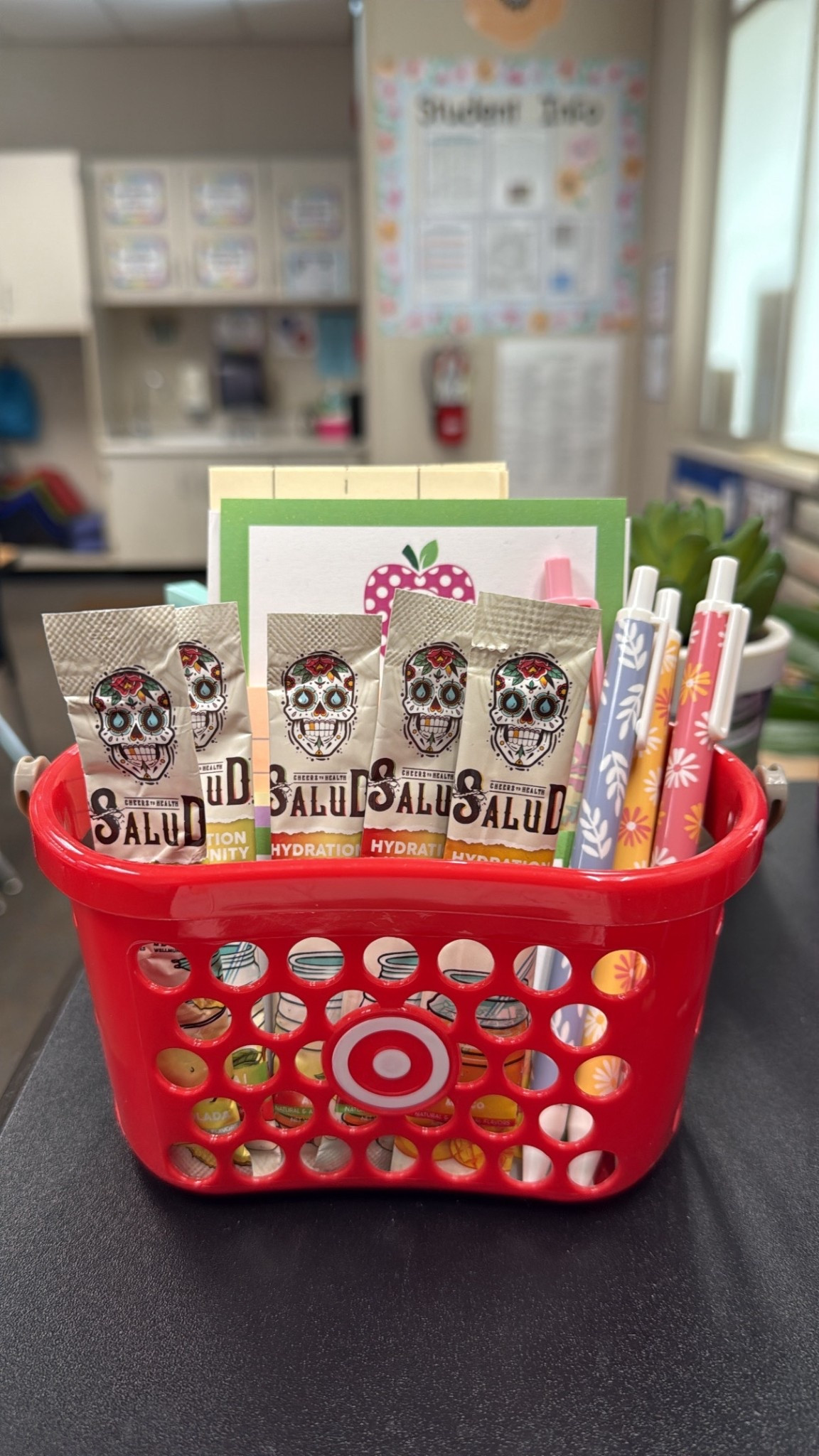 Teacher Appreciation gift idea 🍏





mini Target basket | teacher notes | teacher notepad | floral pens | Salud Hydration sticks 

#Ltkteacher #ltkgiftidea 


#LTKgrwm #LTKselfcare #LTKdayinmylife